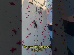 Panel Dinding Kecepatan Panjat Tebing Dalam Ruangan Standar Belay Otomatis Tahan Air